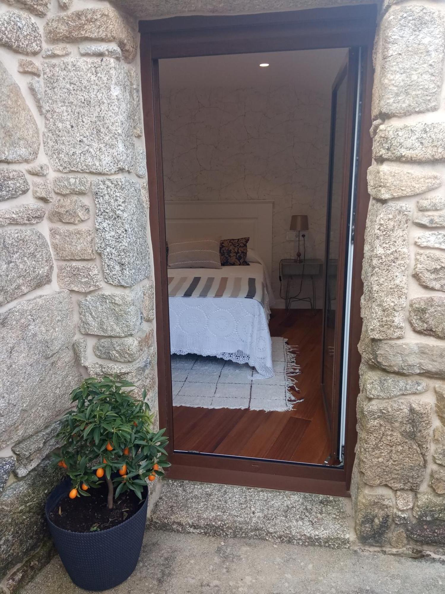 הוילה או גרובה O Inino Casita Rural Costera מראה חיצוני תמונה